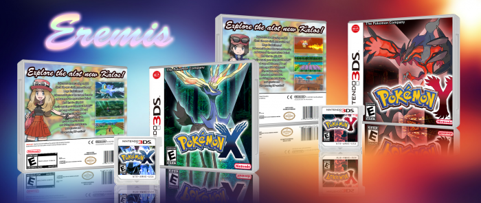 pokemon x 3ds cover