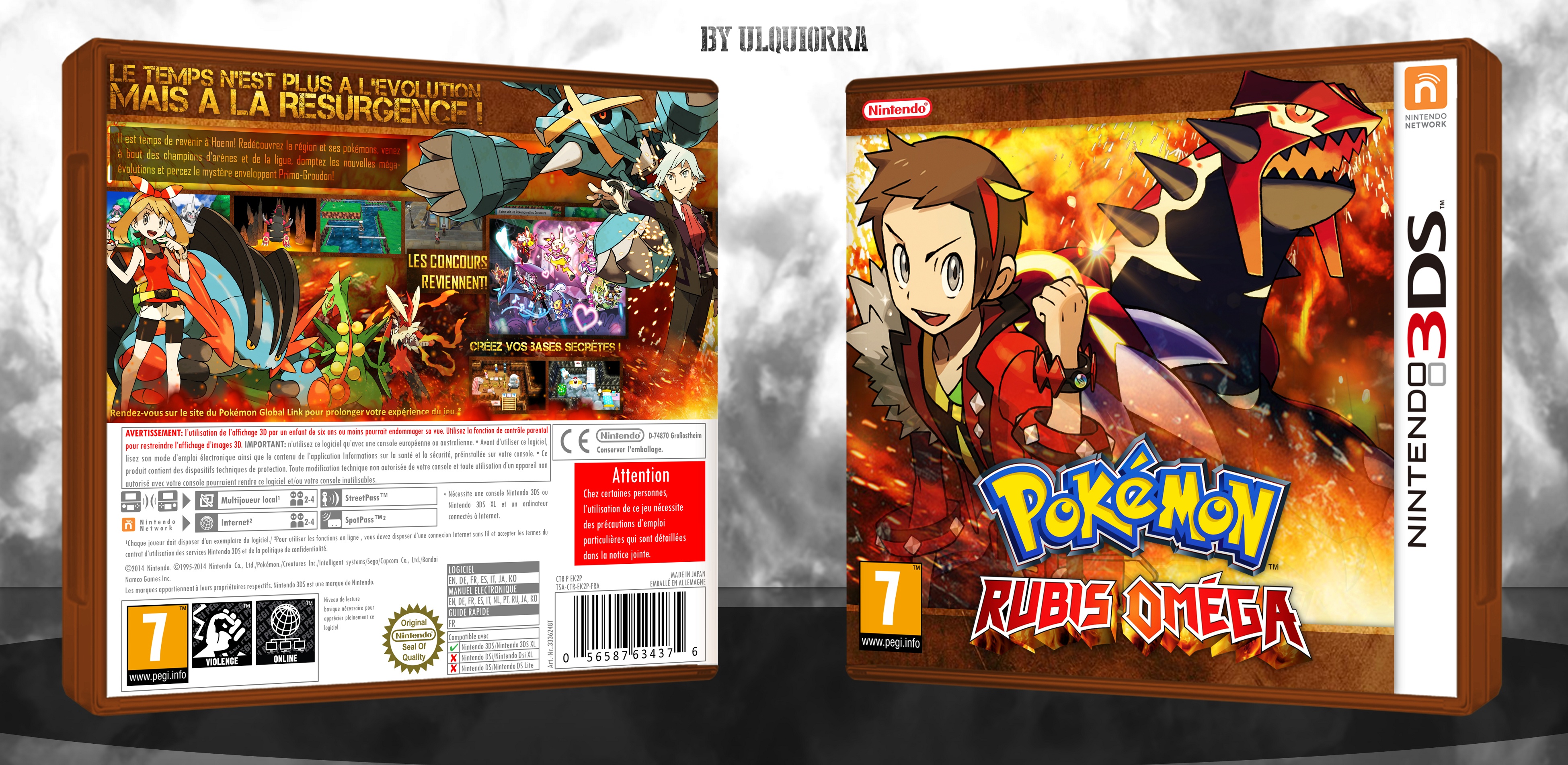 Pokemon Omega Ruby box cover