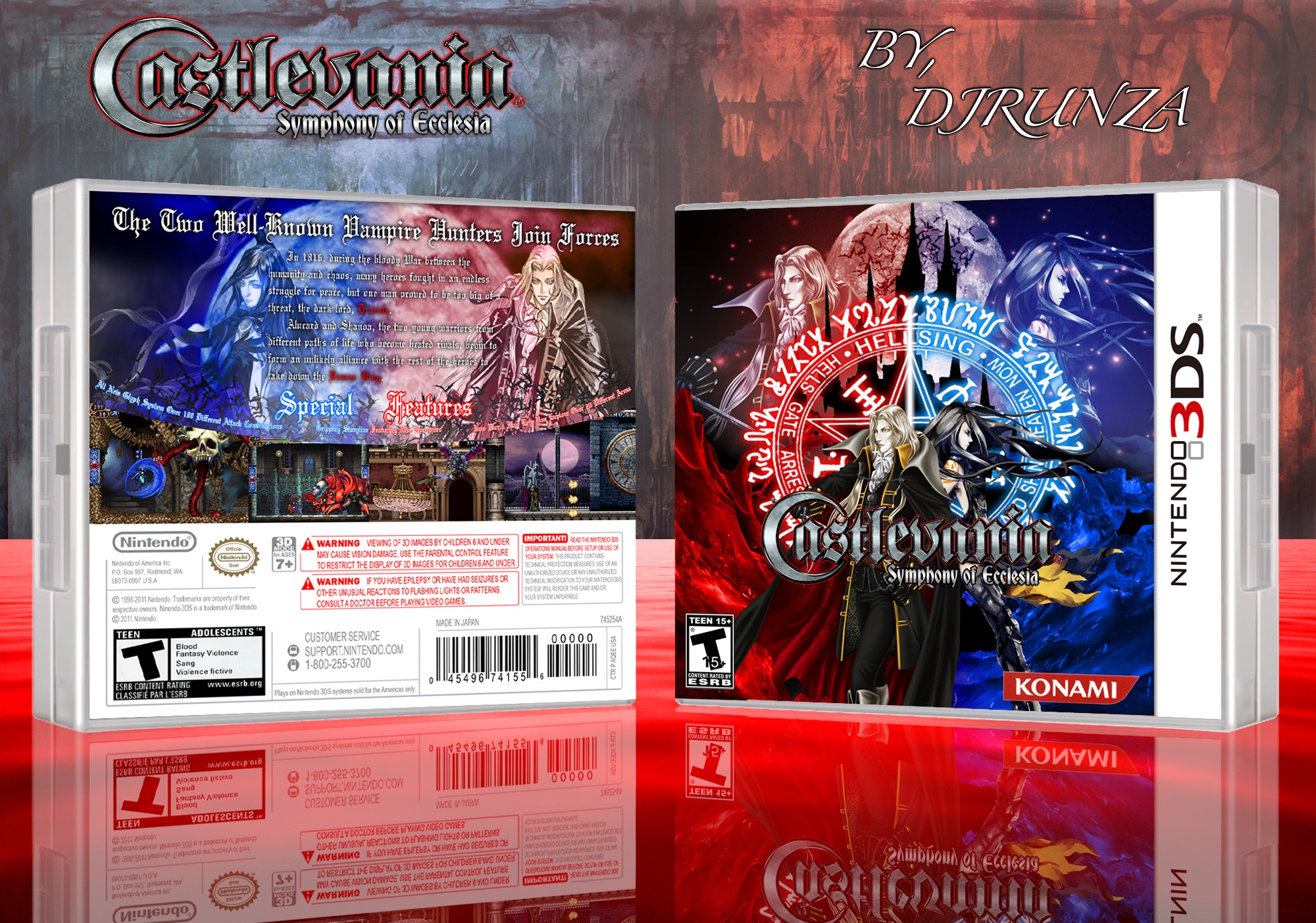 Castlevania: Symphony of Ecclesia box cover