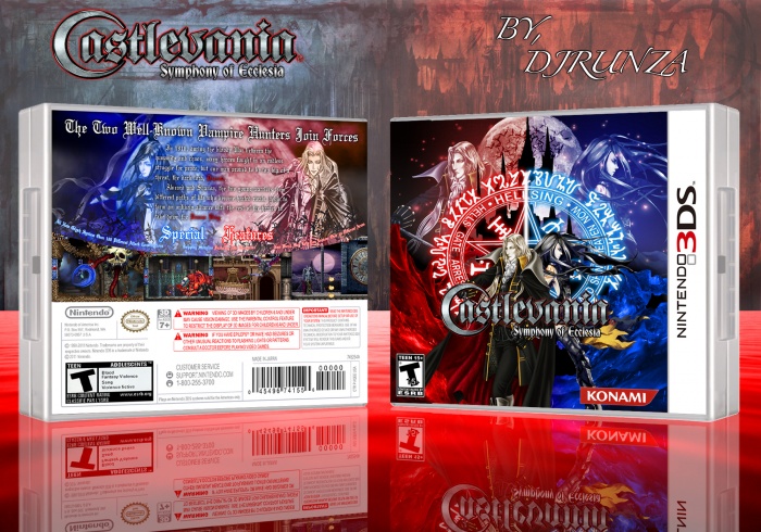 Castlevania: Symphony of Ecclesia box art cover