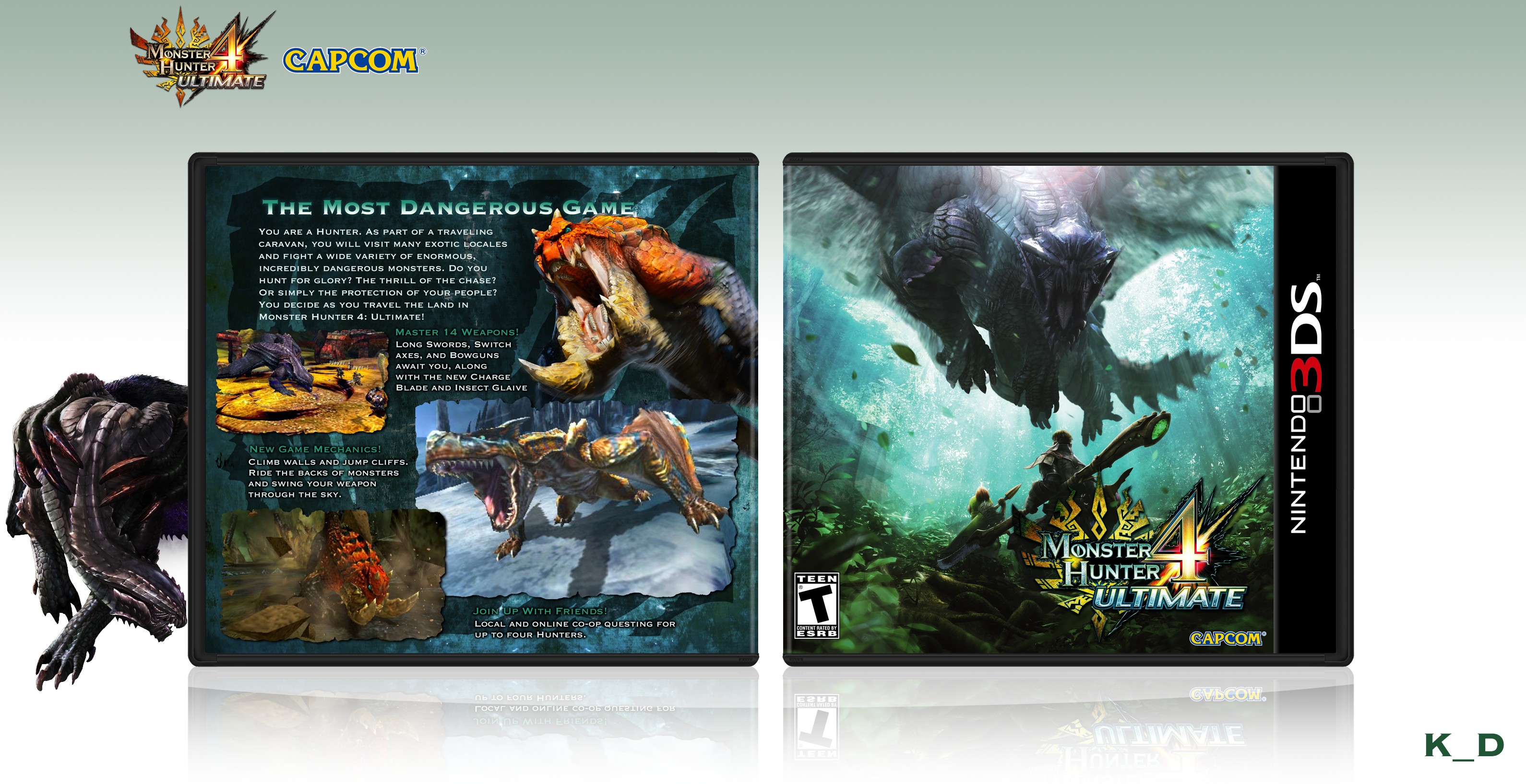 Monster Hunter 4: Ultimate box cover