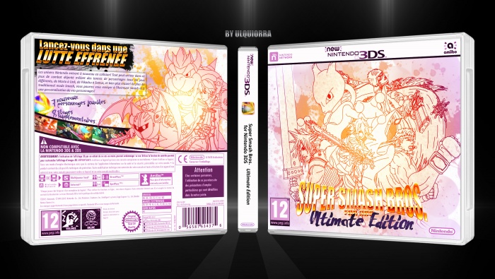 Super Smash Bros. for 3DS: Ultimate Edition box art cover