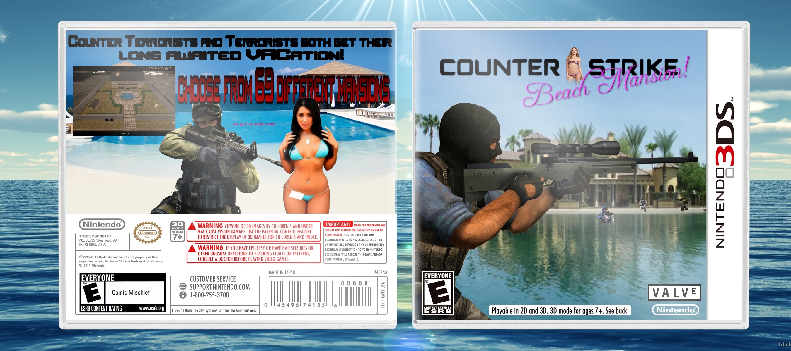 Counter-Strike: Beach Mansion box cover
