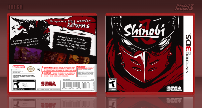 Shinobi box art cover