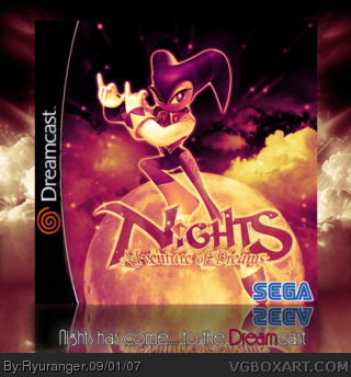Nights Adventure of Dreams box cover