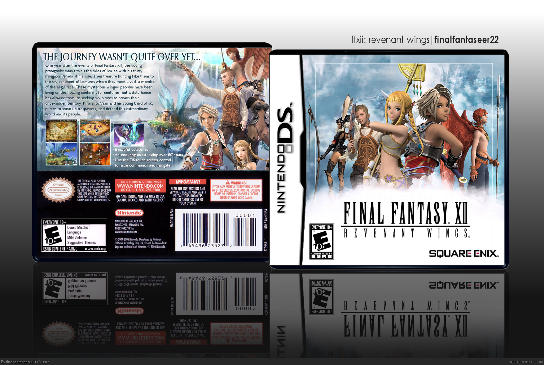 Final Fantasy XII: Revenant Wings box cover