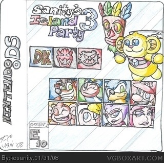 Sanity's Island Party 3 box art cover