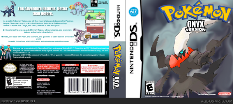 Pokemon Onyx box cover