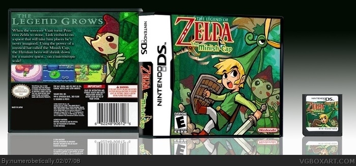 The Legend of Zelda: The Minish Cap box art cover