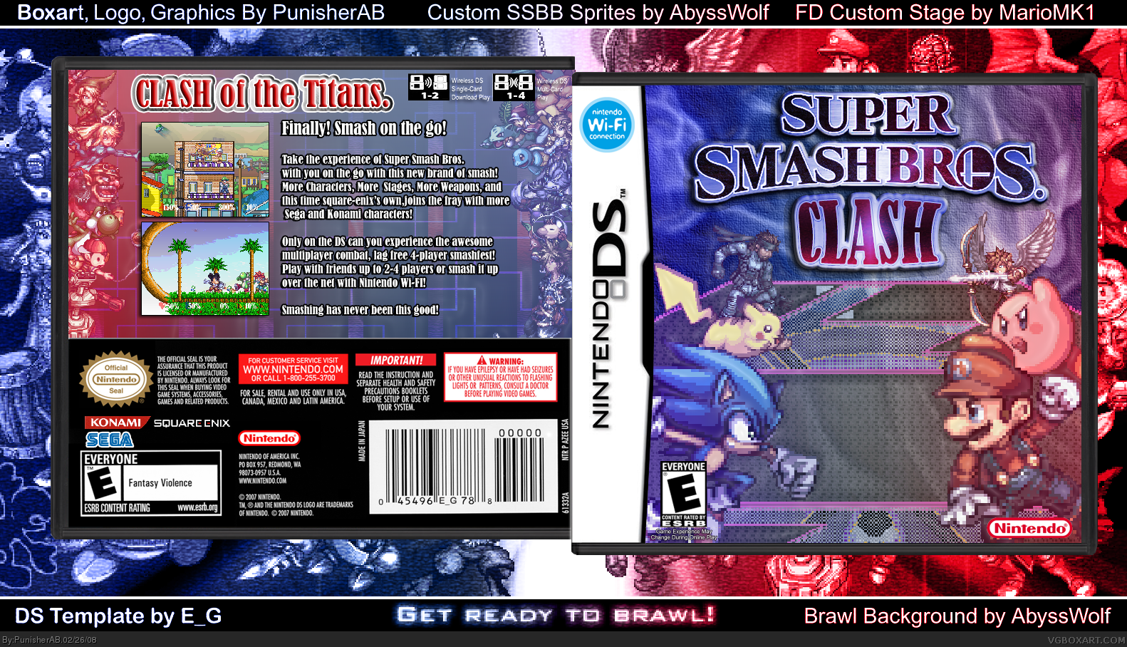 Super Smash Bros. Clash box cover