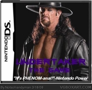 Undertaker The Game box cover