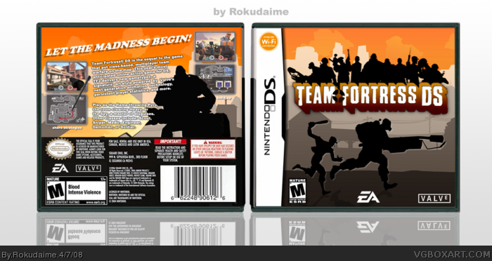Team Fortress DS box art cover