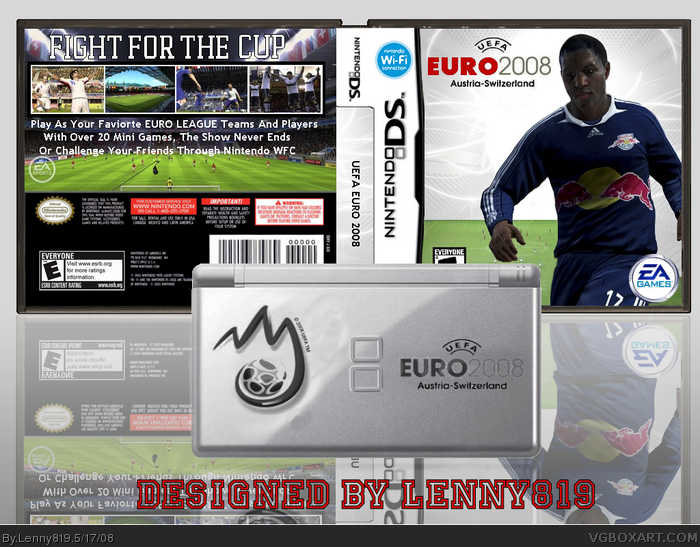 Euro 2008 box art cover