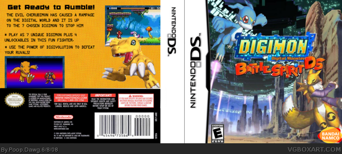 Digimon Battle Spirit box art cover