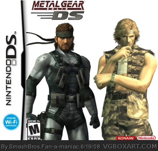 Metal Gear Solid: DS box cover