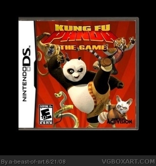 Kung Fu Panda The Game box cover