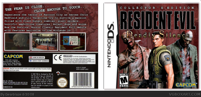 Resident Evil: Deadly Science box art cover