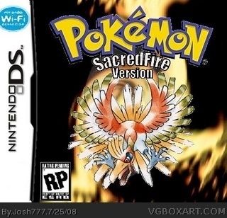 Pokemon: SacredFire Version box cover