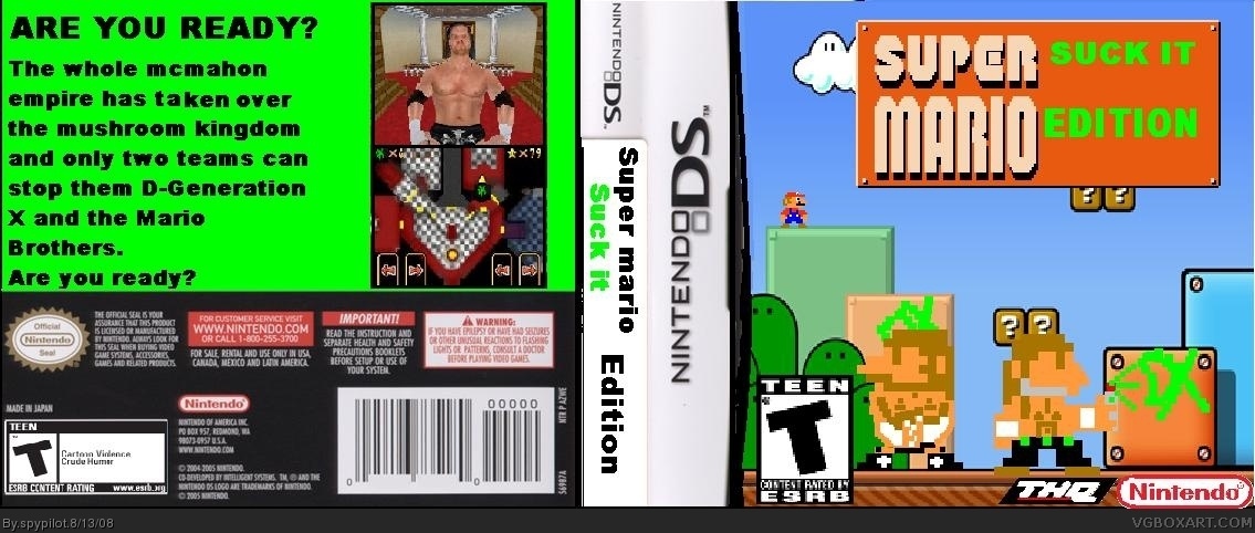 Super Mario: D Generation box cover