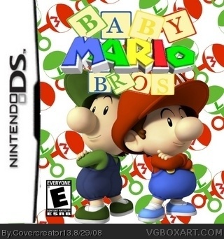 Baby Mario box art cover