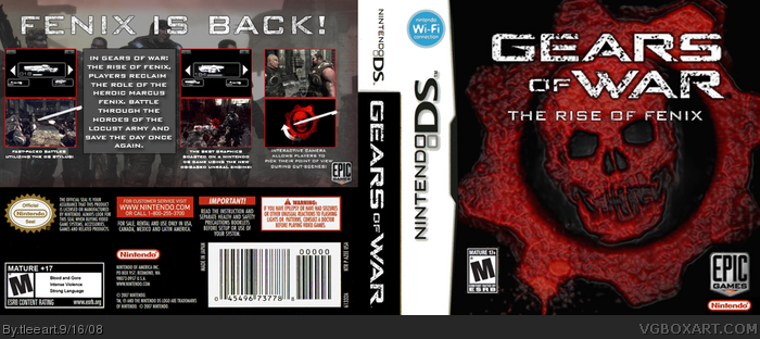 Gears of War: The Rise of Fenix box art cover