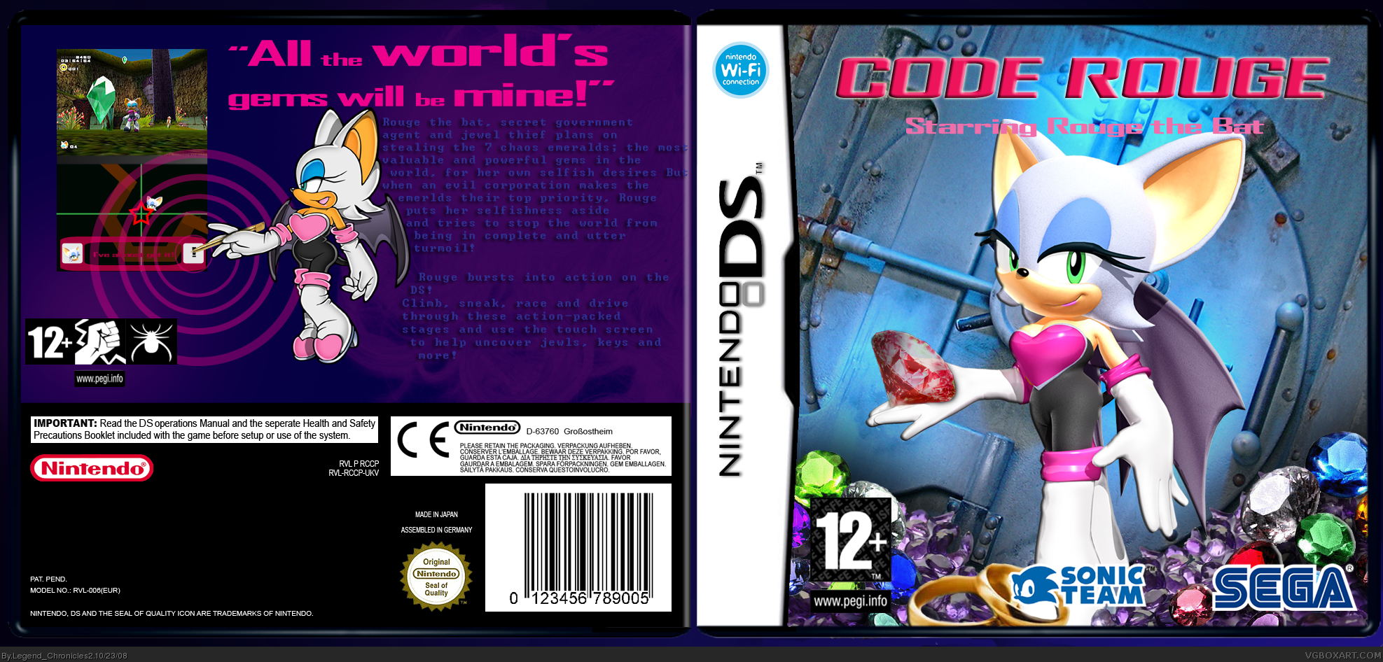 Code Rouge box cover
