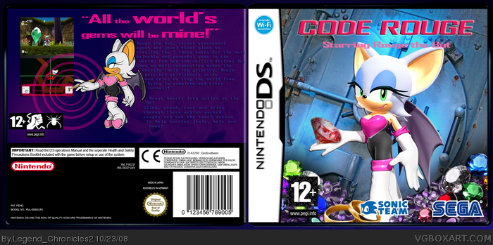 Code Rouge box art cover