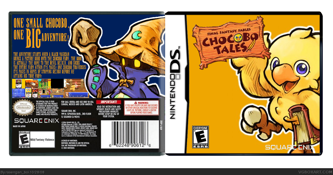 Final Fantasy Fables : Chocobo Tales box cover