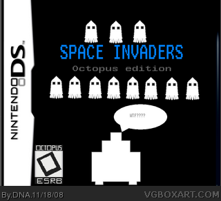 Space Invaders: Octopus edition box art cover