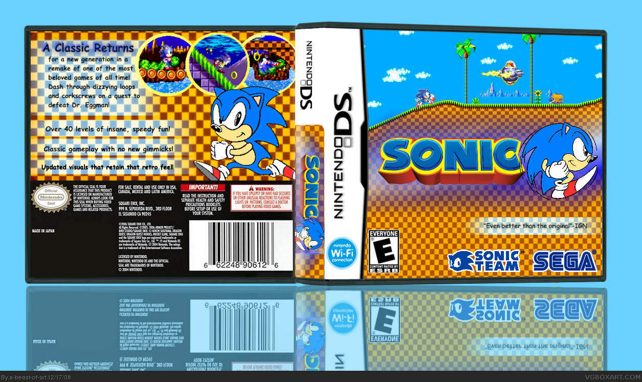 Sonic box cover
