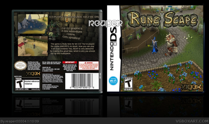 RuneScape box art cover