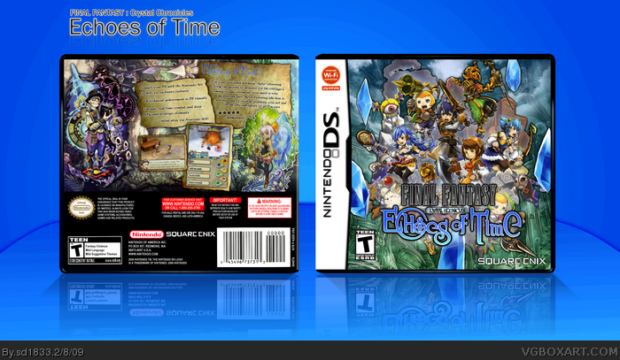 Final Fantasy Crystal Chronicles Echoes of Time box art cover