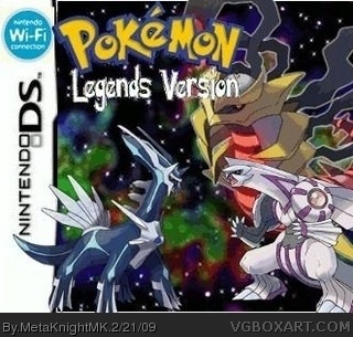 Pokemon Legends Version box cover