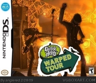 Guitar Hero Warped Tour box art cover