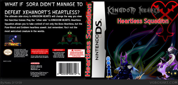 Kingdom Hearts: Heartless Squadron box art cover
