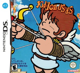Kid Icarus DS box cover