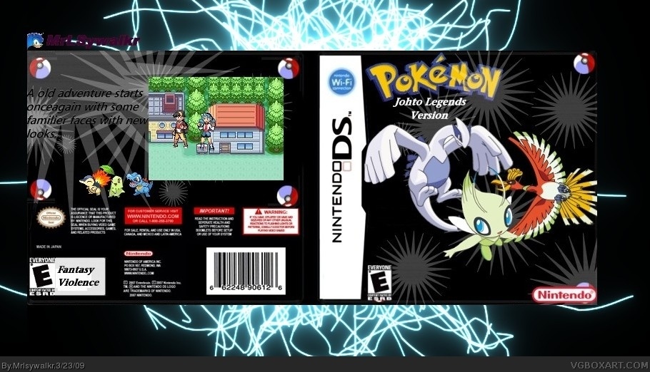 Pokemon: Johto Legends box cover