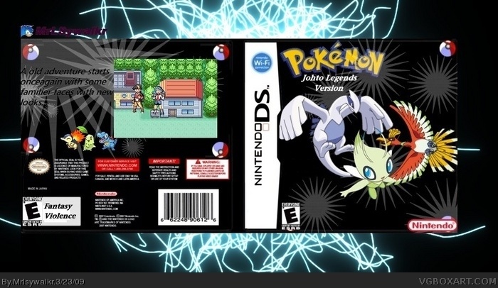 Pokemon: Johto Legends box art cover