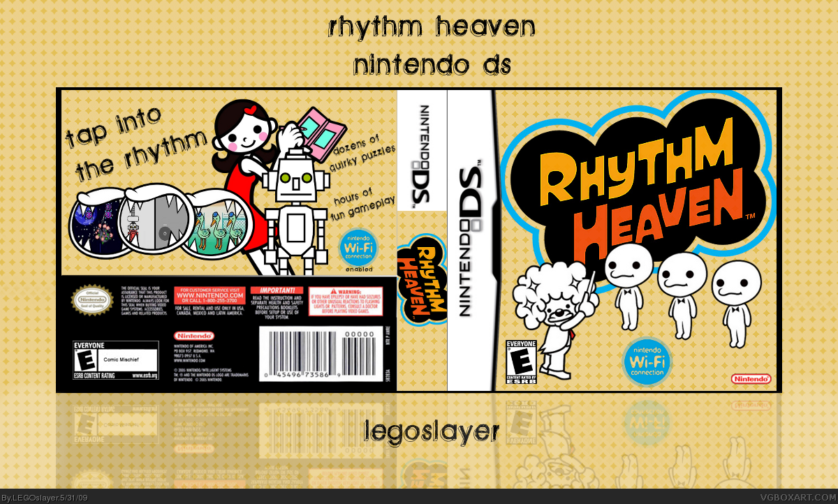 Rhythm Heaven box cover