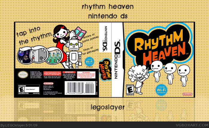 Rhythm Heaven box art cover