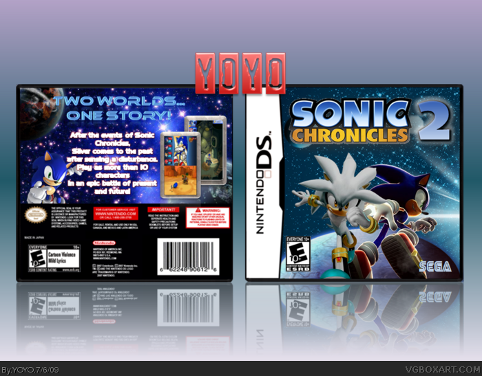 Sonic Chronicles 2 box art cover