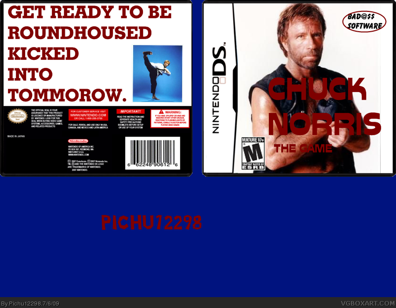 Chuck Norris: The Game box cover