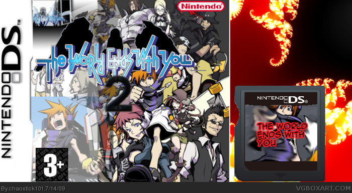 The world Ends with you two box art cover