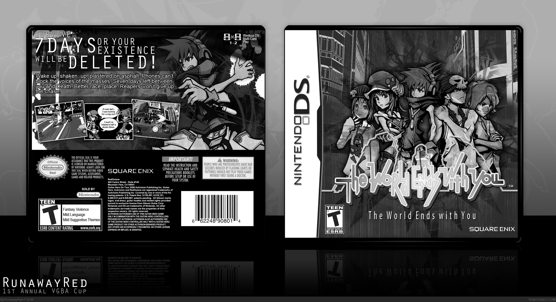 The World Ends With You box cover