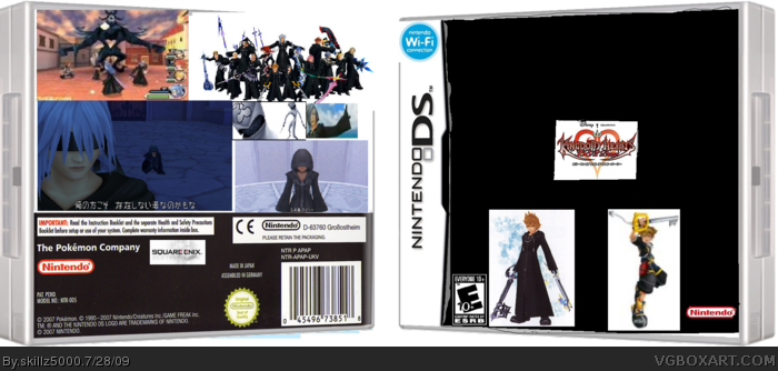 Kingdom Hearts 358/2 Days box art cover
