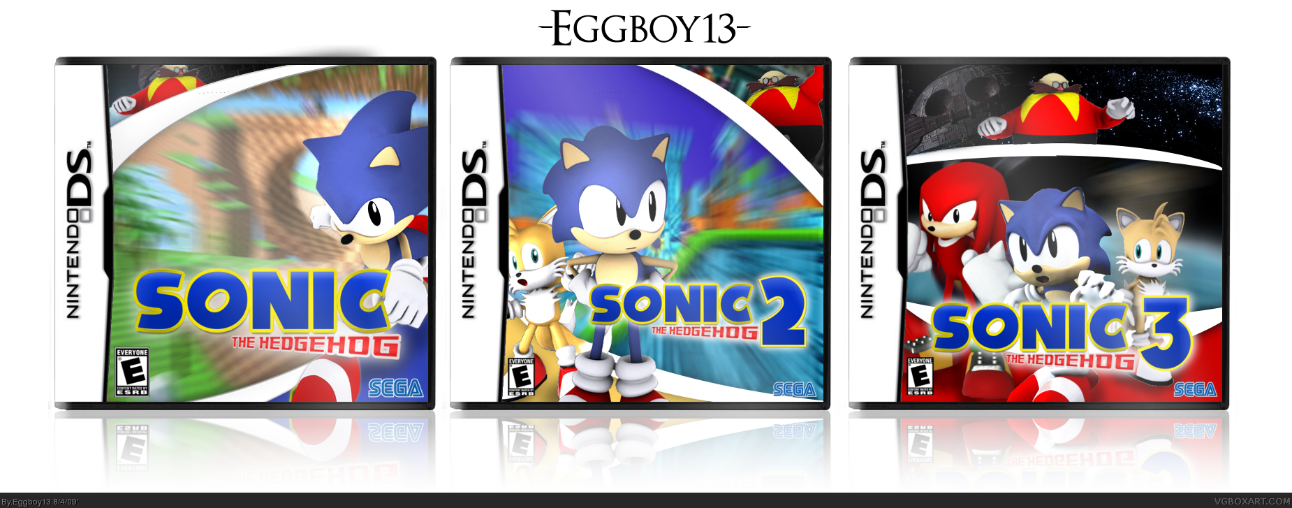 The Sonic The Hedgehog Remake Collection box cover