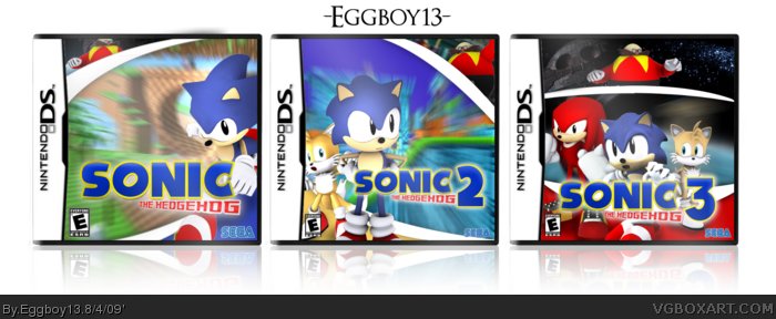 The Sonic The Hedgehog Remake Collection box art cover
