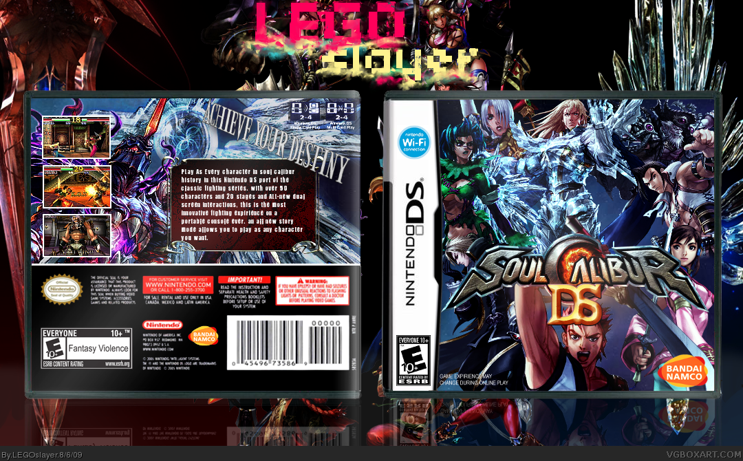 Soul Calibur DS box cover