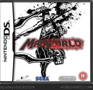 MadWorld DS box art cover