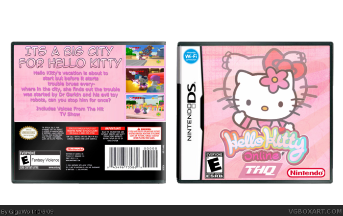 Hello Kitty: Online box art cover